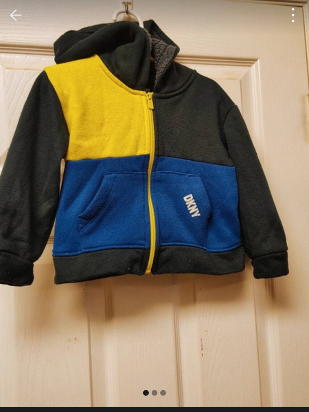 DKNY toddler boys jacket with hood size 3T